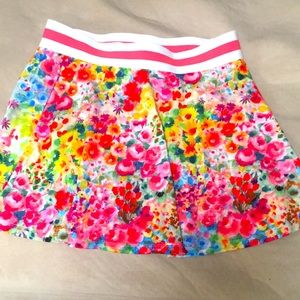 Alice + Olivia swing skirt — fun floral pattern